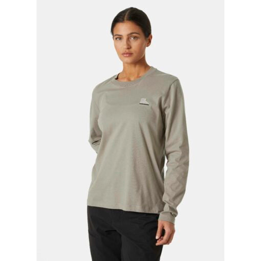 Helly Hansen Women’s F2F Organic Cotton Long Sleeve Tee T-shirt Dame