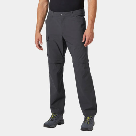 Helly Hansen Men’s Elv Light Zip Off Tur Pants Vandrebukser Herre - Ebony - Ebony