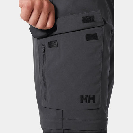 Helly Hansen Men’s Elv Light Zip Off Tur Pants Vandrebukser Herre - Ebony -