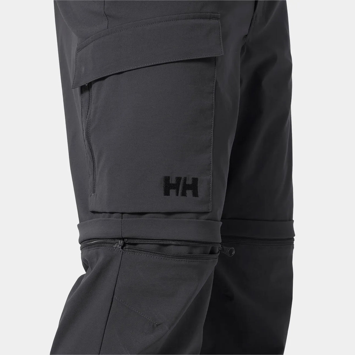 Helly Hansen Men’s Elv Light Zip Off Tur Pants Vandrebukser Herre - Ebony -
