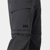 Helly Hansen Men’s Elv Light Zip Off Tur Pants Vandrebukser Herre - Ebony -