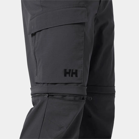 Helly Hansen Men’s Elv Light Zip Off Tur Pants Vandrebukser Herre - Ebony -