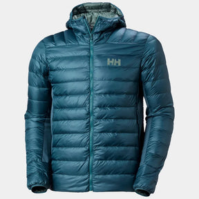Helly Hansen Men's Verglas Down Hybrid Hood 2.0 Dunjakke Herre - Dark Creek - Dark Creek