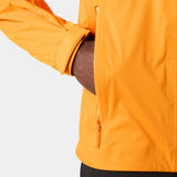Helly Hansen Men's Momentum 3-Layer Stretch Jacket Regnjakke Herre - Ignite Orange -