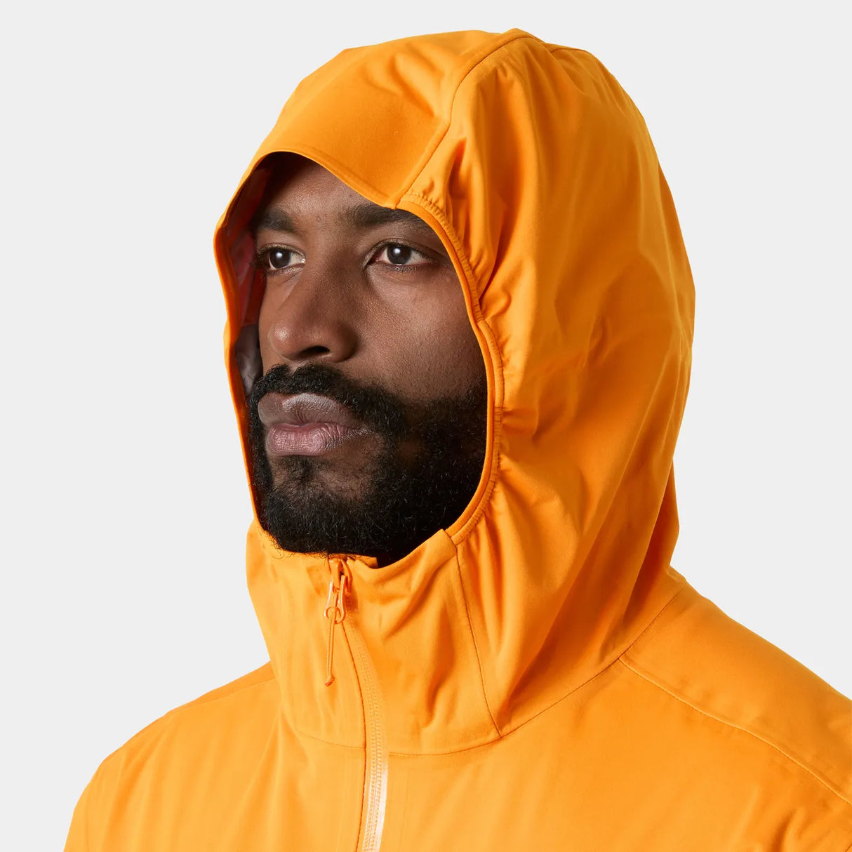 Helly Hansen Men's Momentum 3-Layer Stretch Jacket Regnjakke Herre - Ignite Orange -