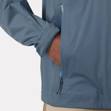 Helly Hansen Men's Momentum 3-Layer Stretch Jacket Regnjakke Herre - Washed Navy -
