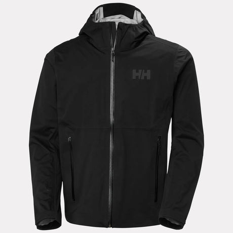 Helly Hansen Men's Momentum 3-Layer Stretch Jacket Regnjakke Herre - Black -