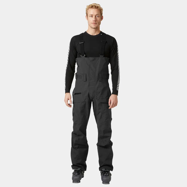 Helly Hansen Men's Sogn Bib Shell Pants Skibukser Herre - Black - Black