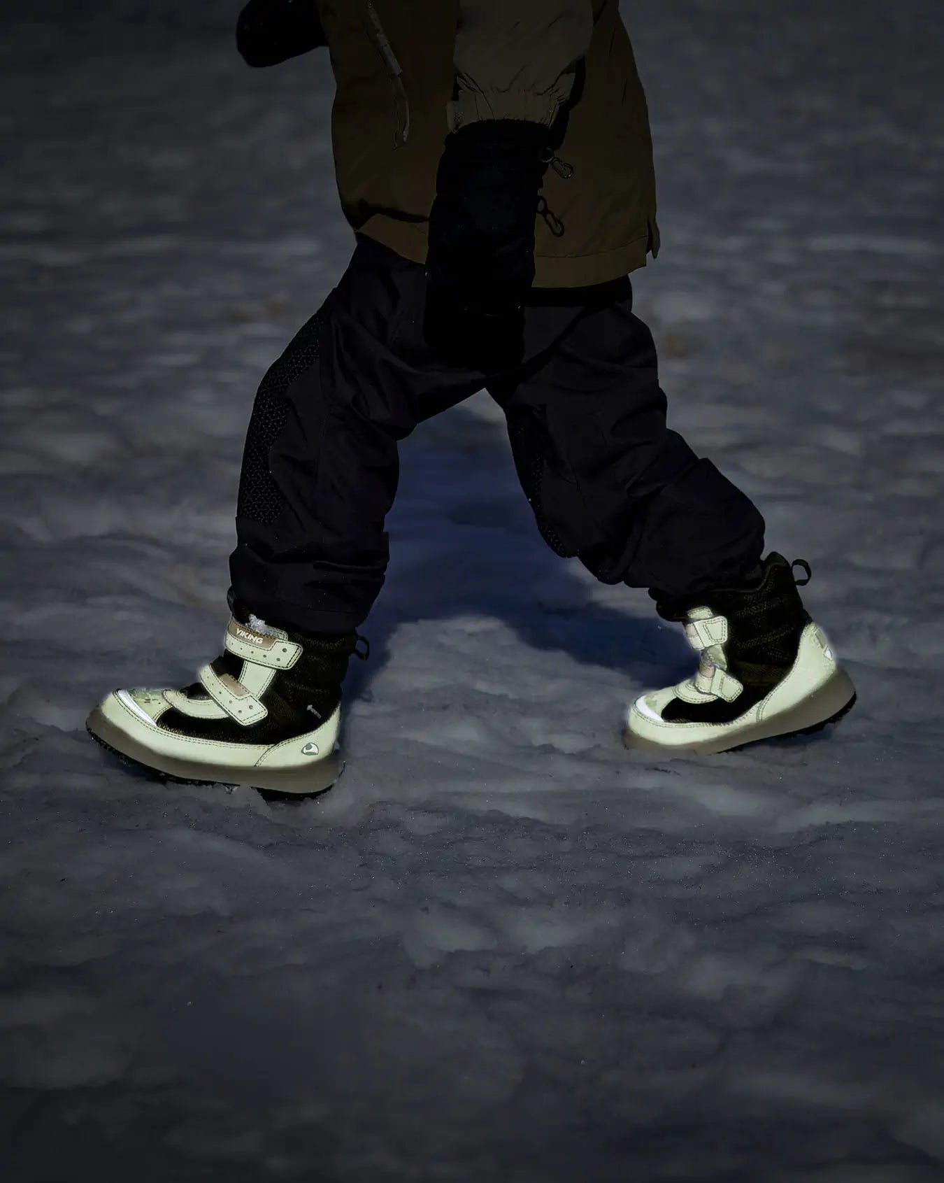 Viking Play Reflex Warm GTX Kids Vinterstøvler Børn - Cobolt/Lime -