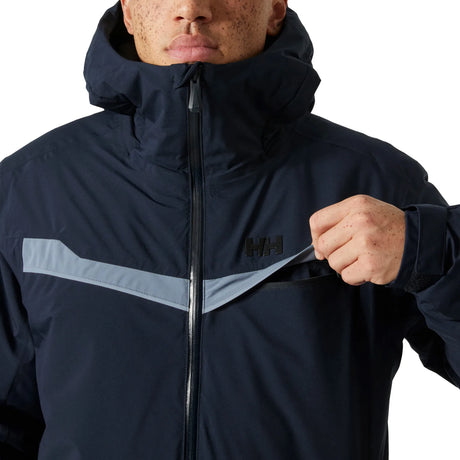 Helly Hansen Men's Panorama 2.0 Insulated Ski Jacket Skijakke Herre - Navy -