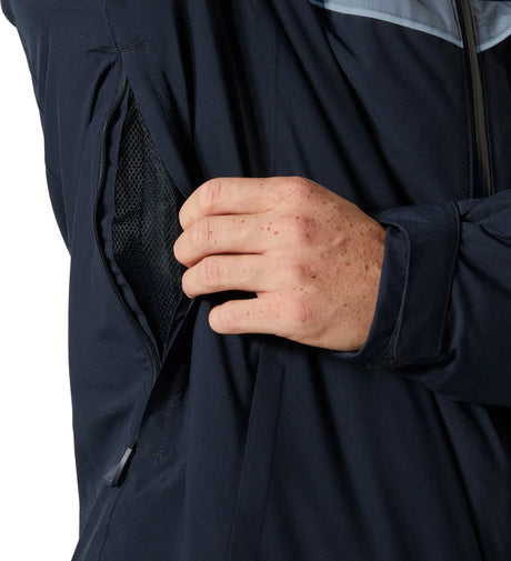 Helly Hansen Men's Panorama 2.0 Insulated Ski Jacket Skijakke Herre - Navy -
