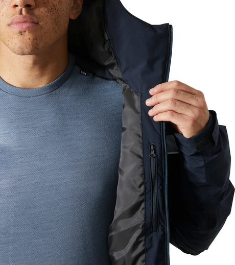 Helly Hansen Men's Panorama 2.0 Insulated Ski Jacket Skijakke Herre - Navy -