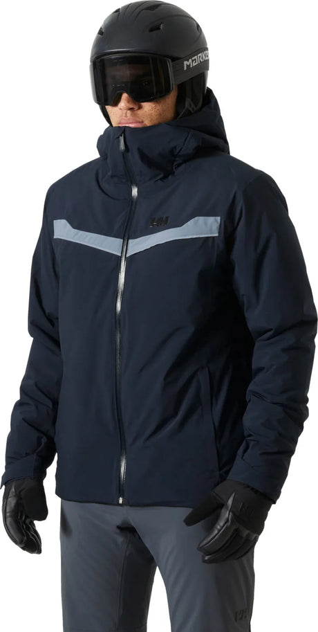 Helly Hansen Men's Panorama 2.0 Insulated Ski Jacket Skijakke Herre - Navy - Navy