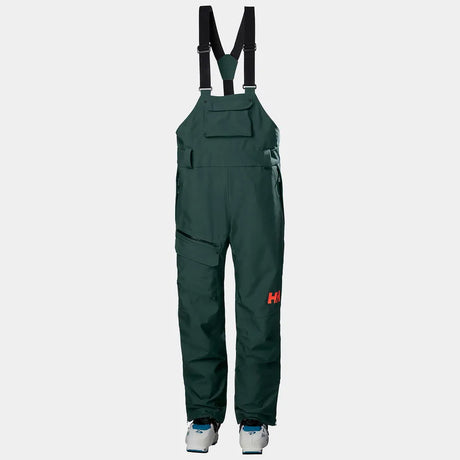 Helly Hansen Women's Powderqueen Bib Ski Pants Skibukser Dame - Darkest Spruce