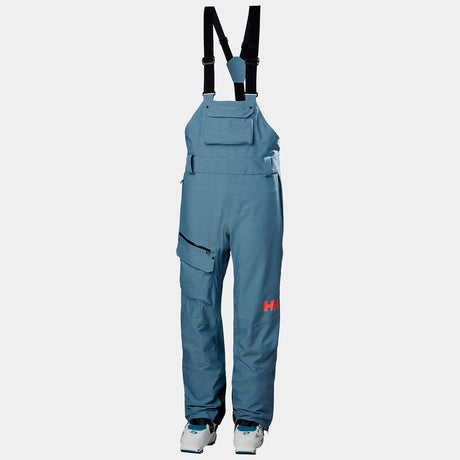 Helly Hansen Women's Powderqueen Bib Ski Pants Skibukser Dame - Blue Fog