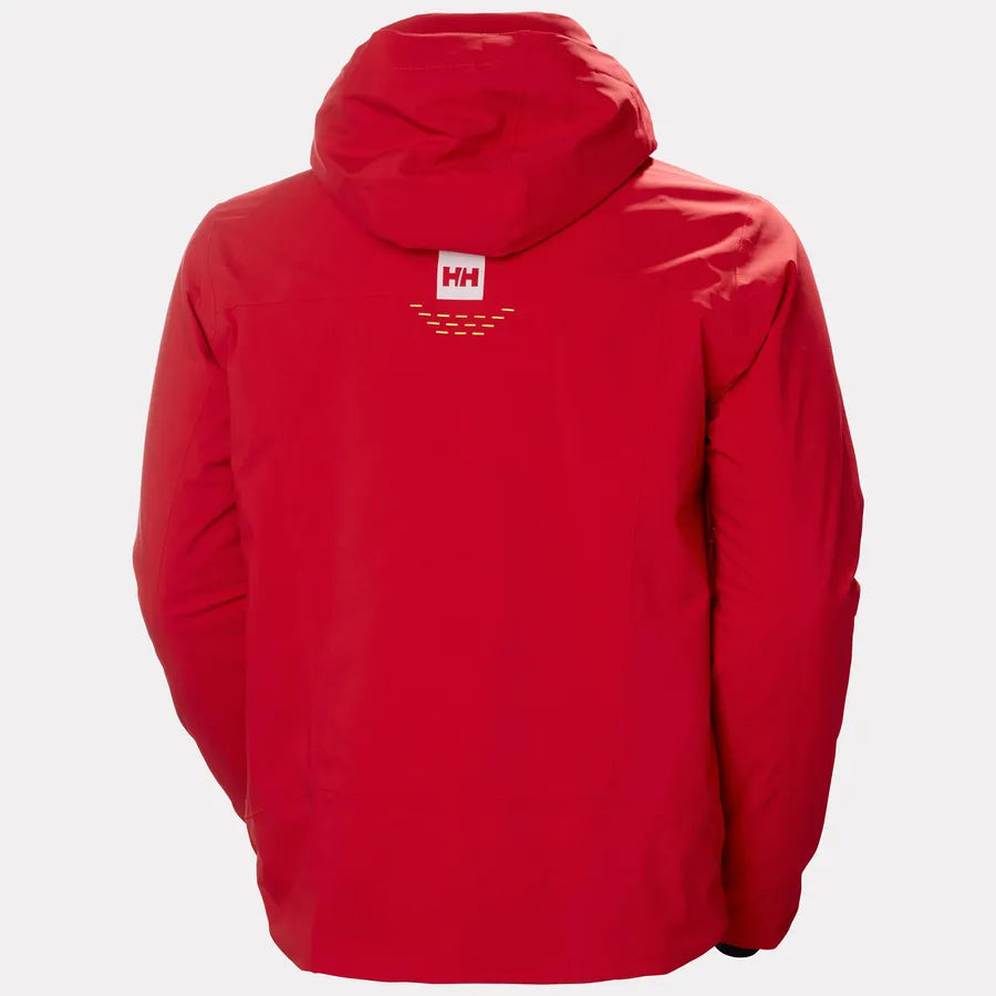 Helly Hansen Men's Alpha LIFALOFT Insulated Ski Jacket Skijakke Herre - Red -