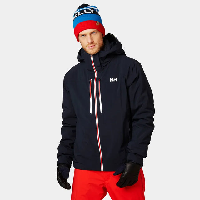 Helly Hansen Men's Alpha LIFALOFT Insulated Ski Jacket Skijakke Herre - Navy - Navy