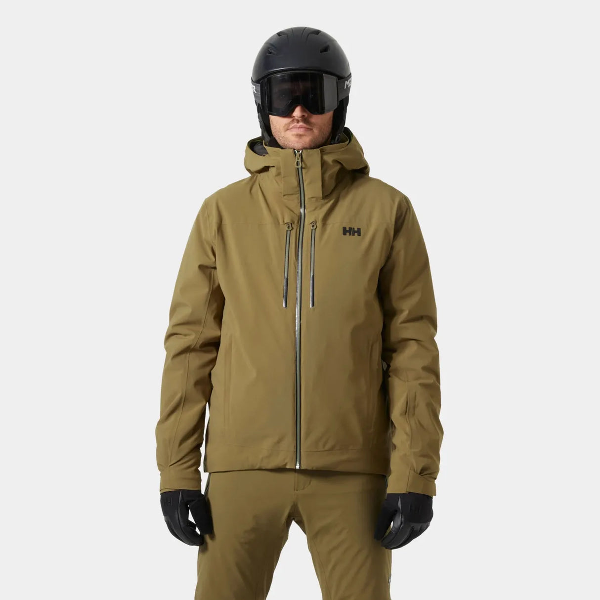 Helly Hansen Men's Alpha LIFALOFT Insulated Ski Jacket Skijakke Herre - Sepia - Sepia