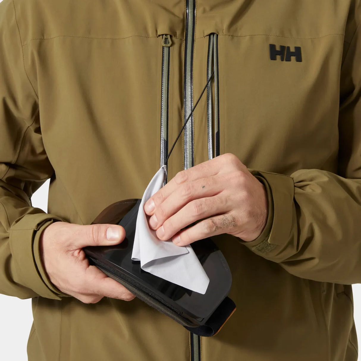 Helly Hansen Men's Alpha LIFALOFT Insulated Ski Jacket Skijakke Herre - Sepia -
