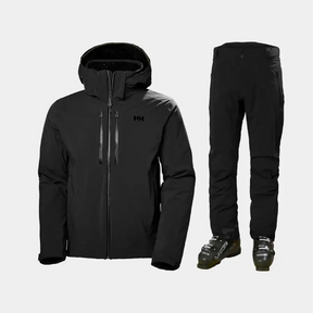 Helly Hansen Men's Alpha Lifaloft Skisæt Herre - Black - 3XL