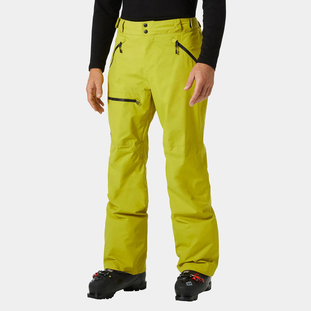 Helly Hansen Men's Alpha 4.0 & Sogn Skisæt Herre - Concrete / Bright Moss -
