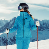 Helly Hansen Women's Alphelia LIFALOFT™ Ski Jacket Skijakke Dame - Cyan -