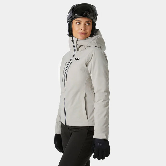 Helly Hansen Women's Alphelia LIFALOFT™ Skisæt Dame - Mellow Grey / Black -
