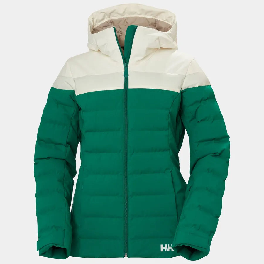 Helly Hansen Women's Imperial Puffy Ski Jacket Skijakke Dame - Emerald - Emerald