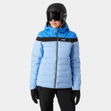 Helly Hansen Women's Imperial Puffy & Legendary Bib Skisæt Dame - Bright Blue / White -