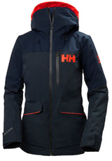 Helly Hansen Women's Powchaser Lifaloft Ski Jacket Skijakke Dame - Navy -