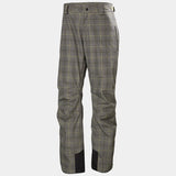 Helly Hansen Men's Legendary Insulated Ski Pants Skibukser Herre - Pebble Broxburn Plaid AOP