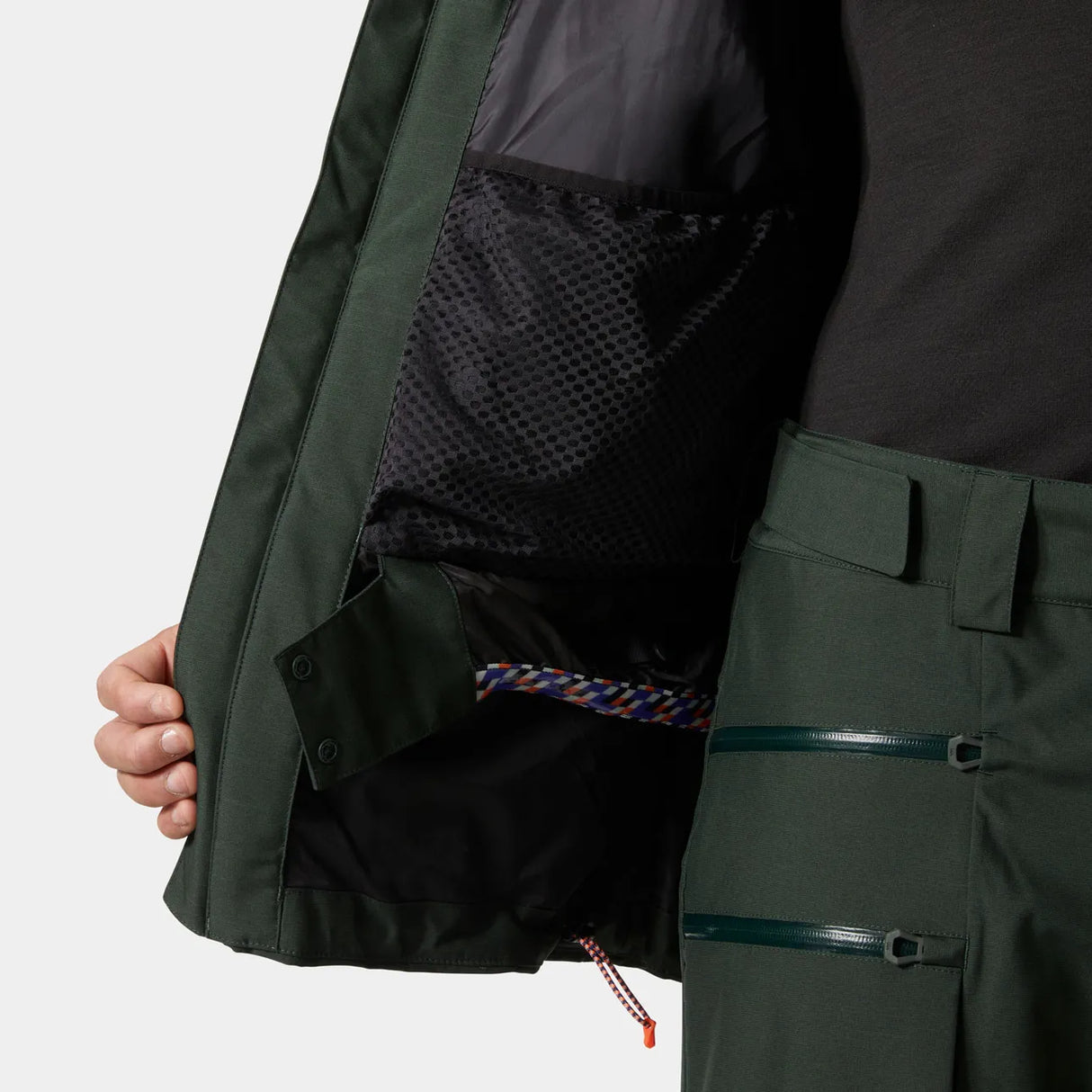 Helly Hansen Men's Garibaldi 2.0 Insulated Ski Jacket Skijakke Herre - Dark Jungle -