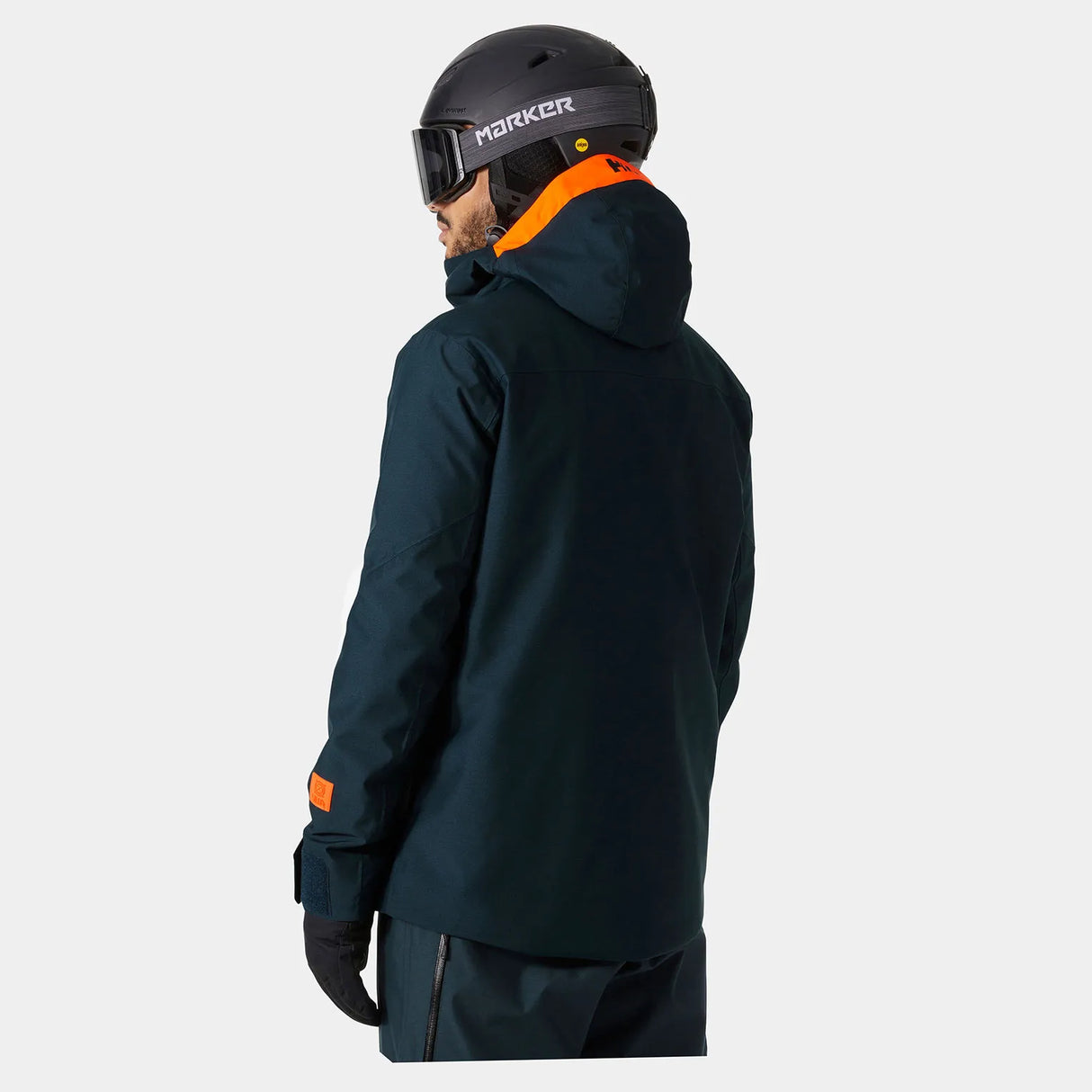 Helly Hansen Men's Garibaldi / Sogn Skisæt Herre - Midnight / Neon Orange -