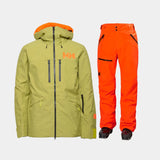 Helly Hansen Men's Garibaldi / Sogn Skisæt Herre - Sweet Lime / Neon Orange