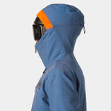 Helly Hansen Men's Garibaldi / Sogn Skisæt Herre - Deep Fjord / Neon Orange