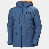 Helly Hansen Men's Garibaldi / Sogn Skisæt Herre - Deep Fjord / Neon Orange