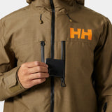 Helly Hansen Men's Garibaldi 2.0 Insulated Ski Jacket Skijakke Herre - Sepia -