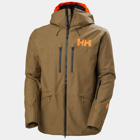 Helly Hansen Men's Garibaldi 2.0 Insulated Ski Jacket Skijakke Herre - Sepia -