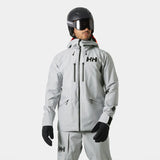 Helly Hansen Men's Garibaldi 2.0 Insulated Ski Jacket Skijakke Herre - Grey Melange