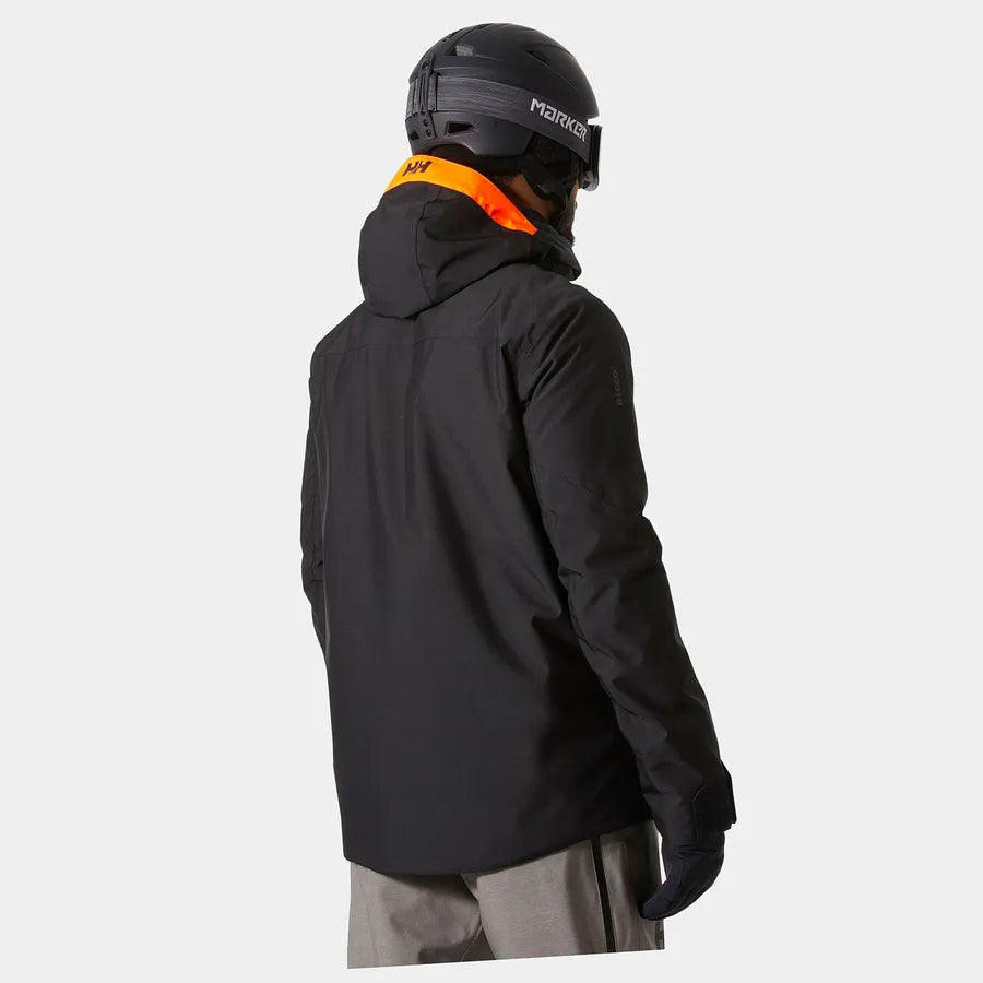 Helly Hansen Men's Garibaldi / Sogn Skisæt Herre - Black / Neon Orange -