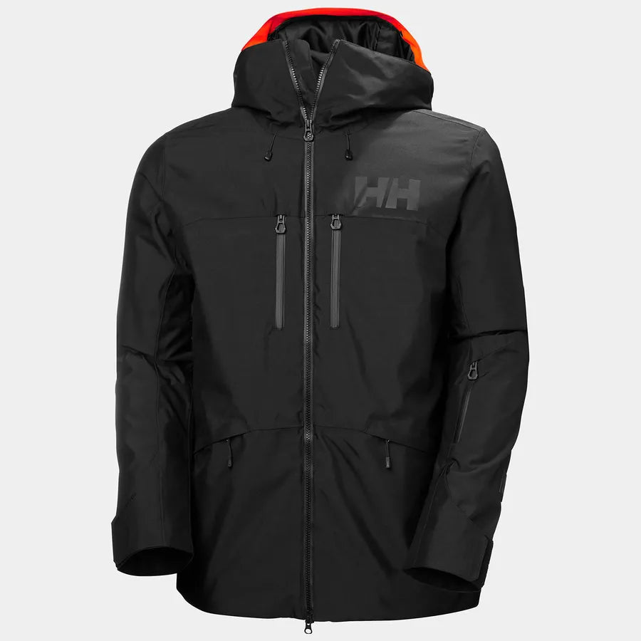 Helly Hansen Men's Garibaldi / Sogn Skisæt Herre - Black / Neon Orange -