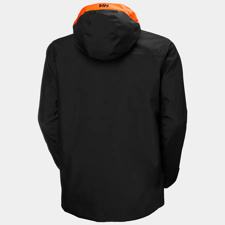 Helly Hansen Men's Garibaldi / Sogn Skisæt Herre - Black / Neon Orange -