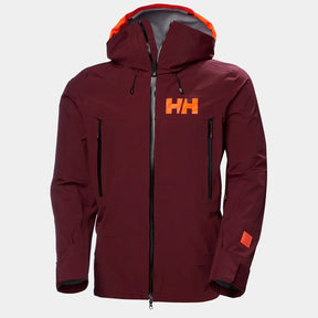 Helly Hansen Men’s Sogn Shell 2.0 & Cargo Skisæt Herre - Hickory / Neon Orange -
