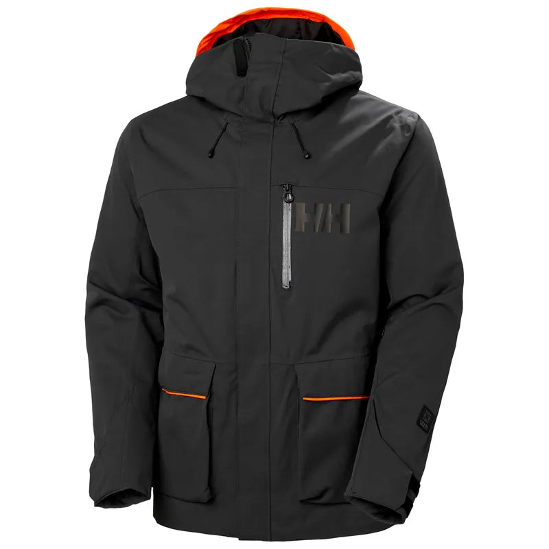 Helly Hansen Men's Kickinghorse / Sogn Skisæt Herre - Black / Neon Orange -