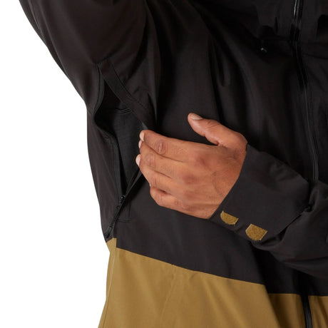 Helly Hansen Men's Powderface Insulated Ski Jacket Skijakke Herre - Lynx -