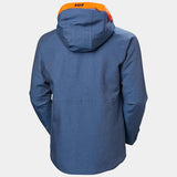 Helly Hansen Men's Powderface / Sogn Skisæt Herre - Deep Fjord / Neon Orange