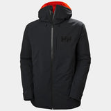 Helly Hansen Men's Powderface Insulated Ski Jacket Skijakke Herre - Black