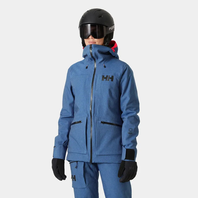 Helly Hansen Women's Powderqueen 3.0 Ski Jacket Skijakke Dame - Deep Fjord - Deep Fjord