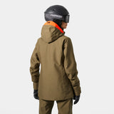 Helly Hansen Women's Powderqueen 3.0 Ski Jacket Skijakke Dame - Sepia -