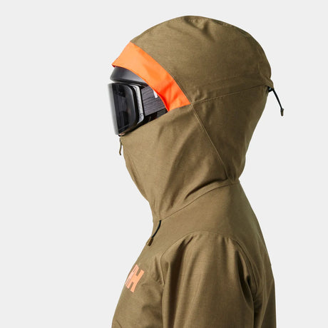 Helly Hansen Women's Powderqueen 3.0 Ski Jacket Skijakke Dame - Sepia -